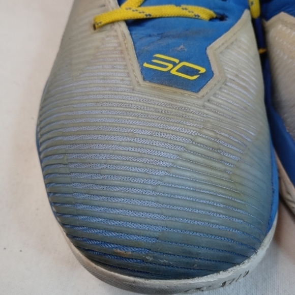 Under Armour Mens Curry 2.5 1274425-103 Gray Blue main image 9